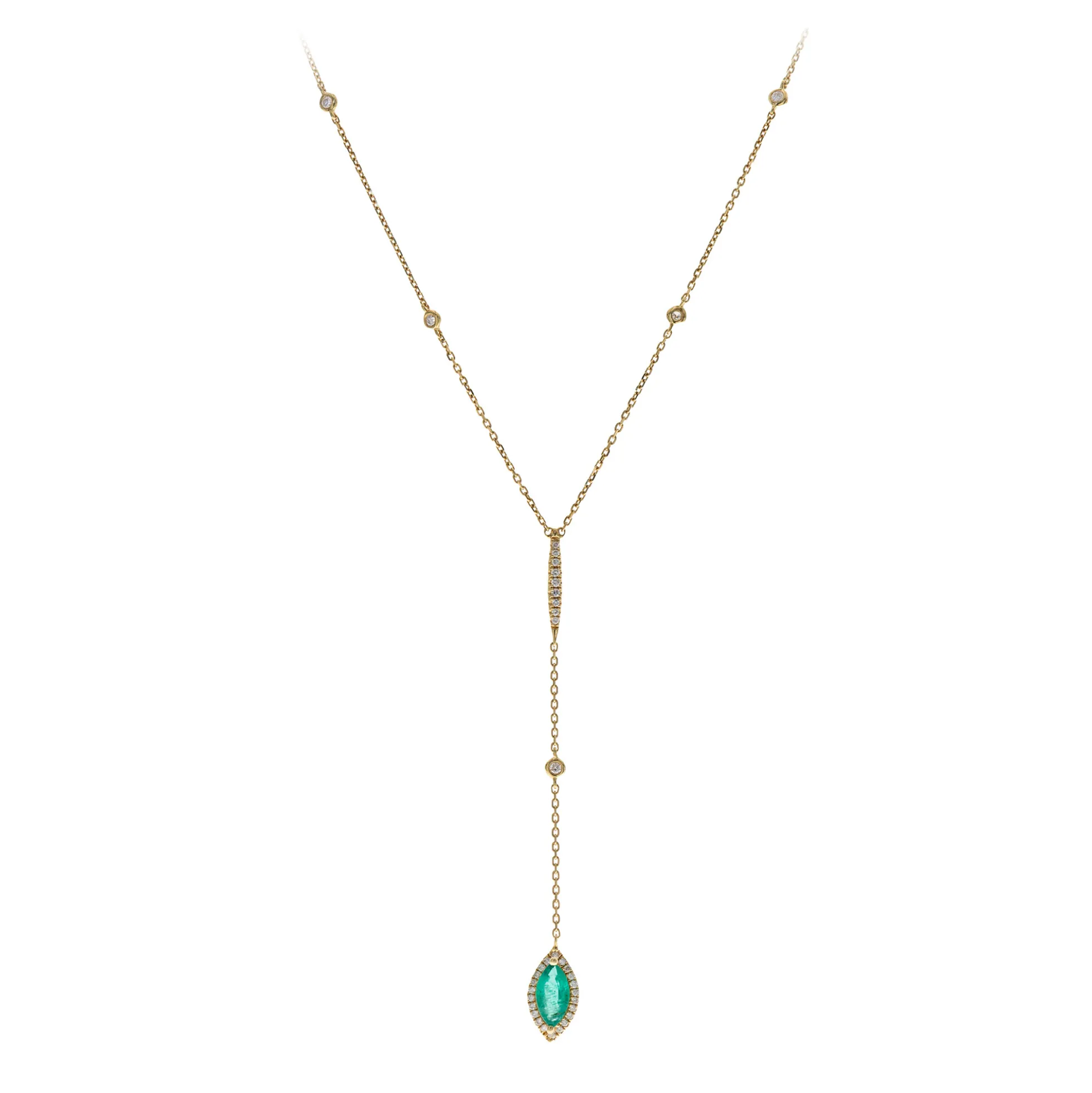 AAA-Sambia-Smaragd-Goldcollier
