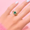 AAA-Sambia-Smaragd-Goldring
