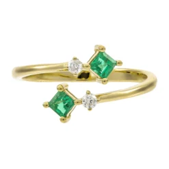 AAA-Sambia-Smaragd-Goldring
