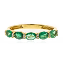 AAA-Sambia-Smaragd-Goldring
