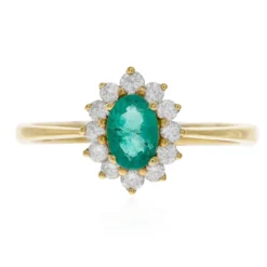 AAA-Sambia-Smaragd-Goldring