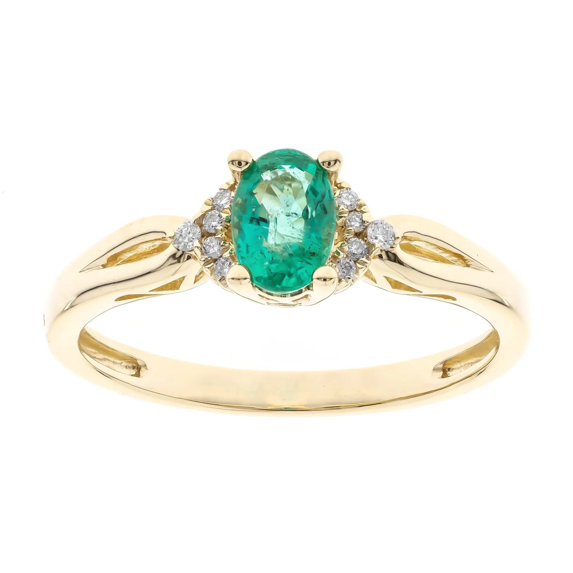 AAA-Sambia-Smaragd-Goldring
