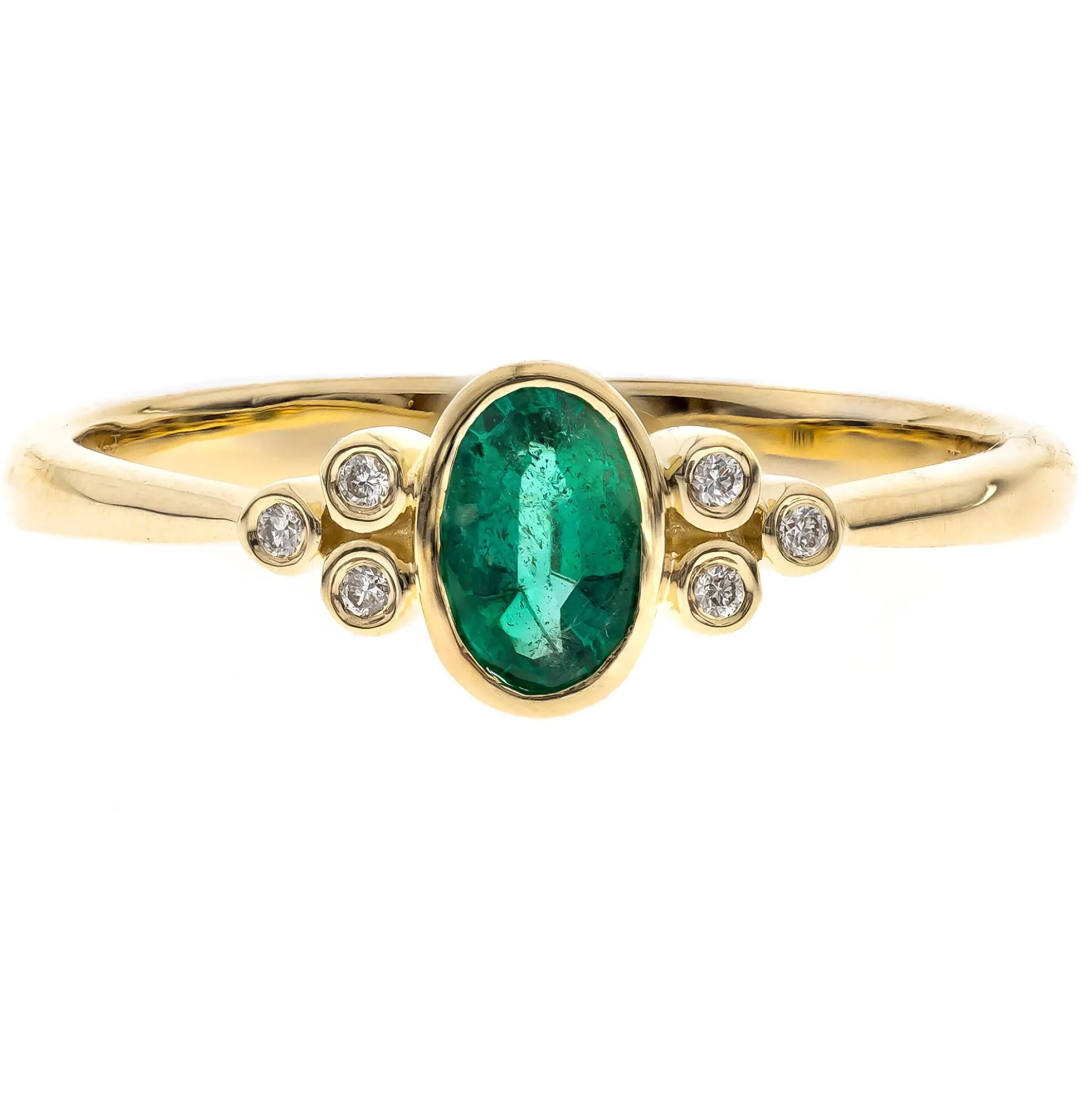 AAA-Sambia-Smaragd-Goldring