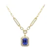 AAA-Tansanit-Goldcollier
