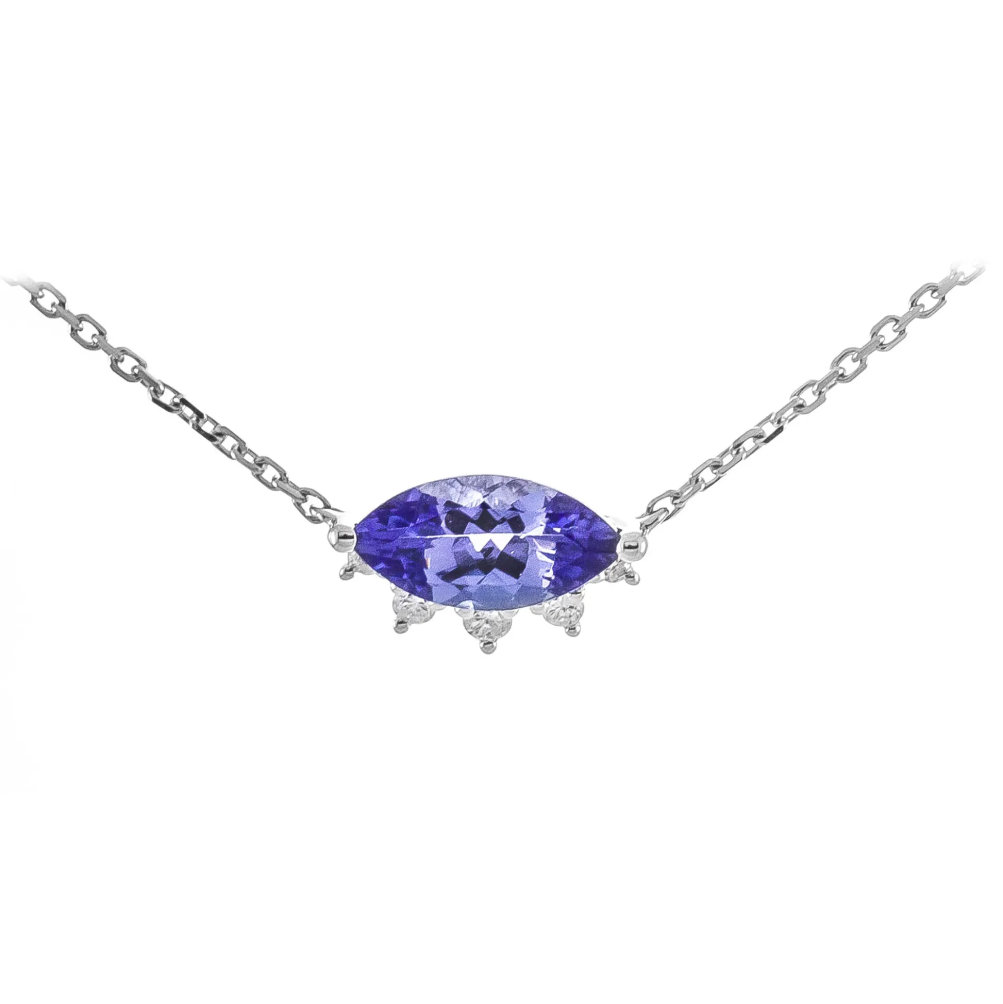 AAA-Tansanit-Goldcollier