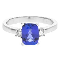 AAA-Tansanit-Goldring