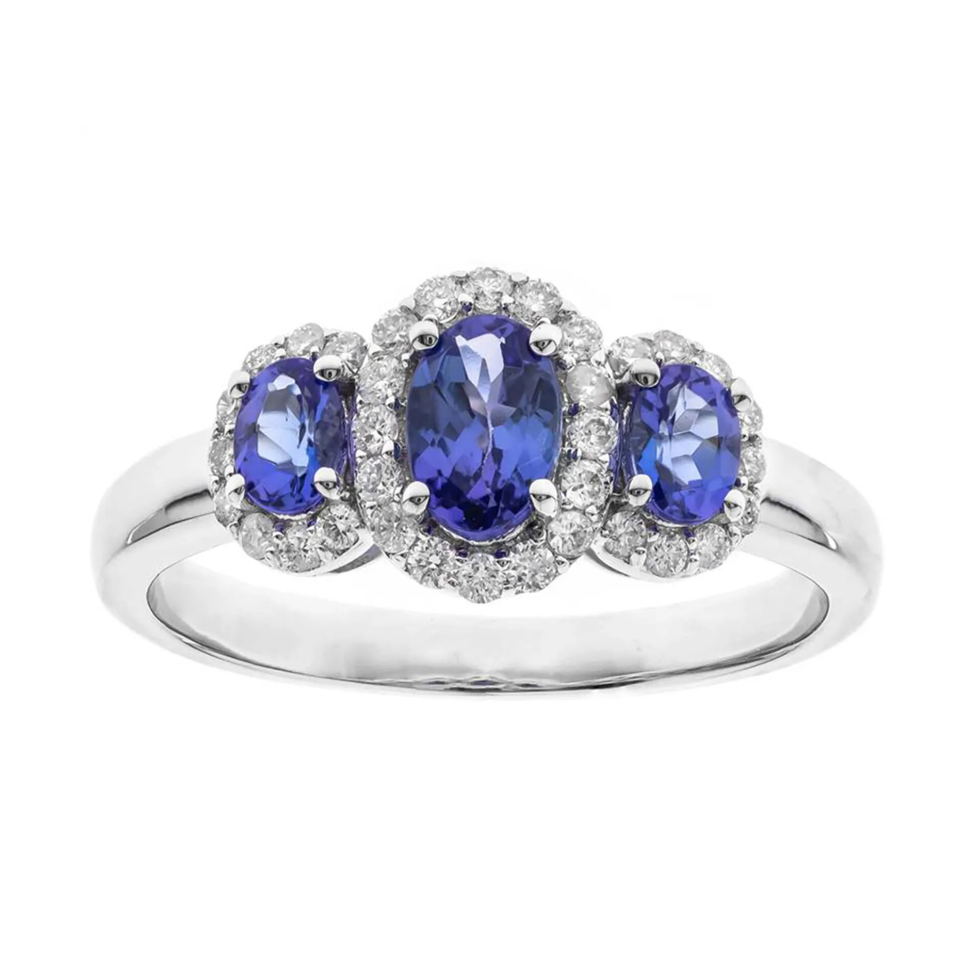 AAA-Tansanit-Goldring
