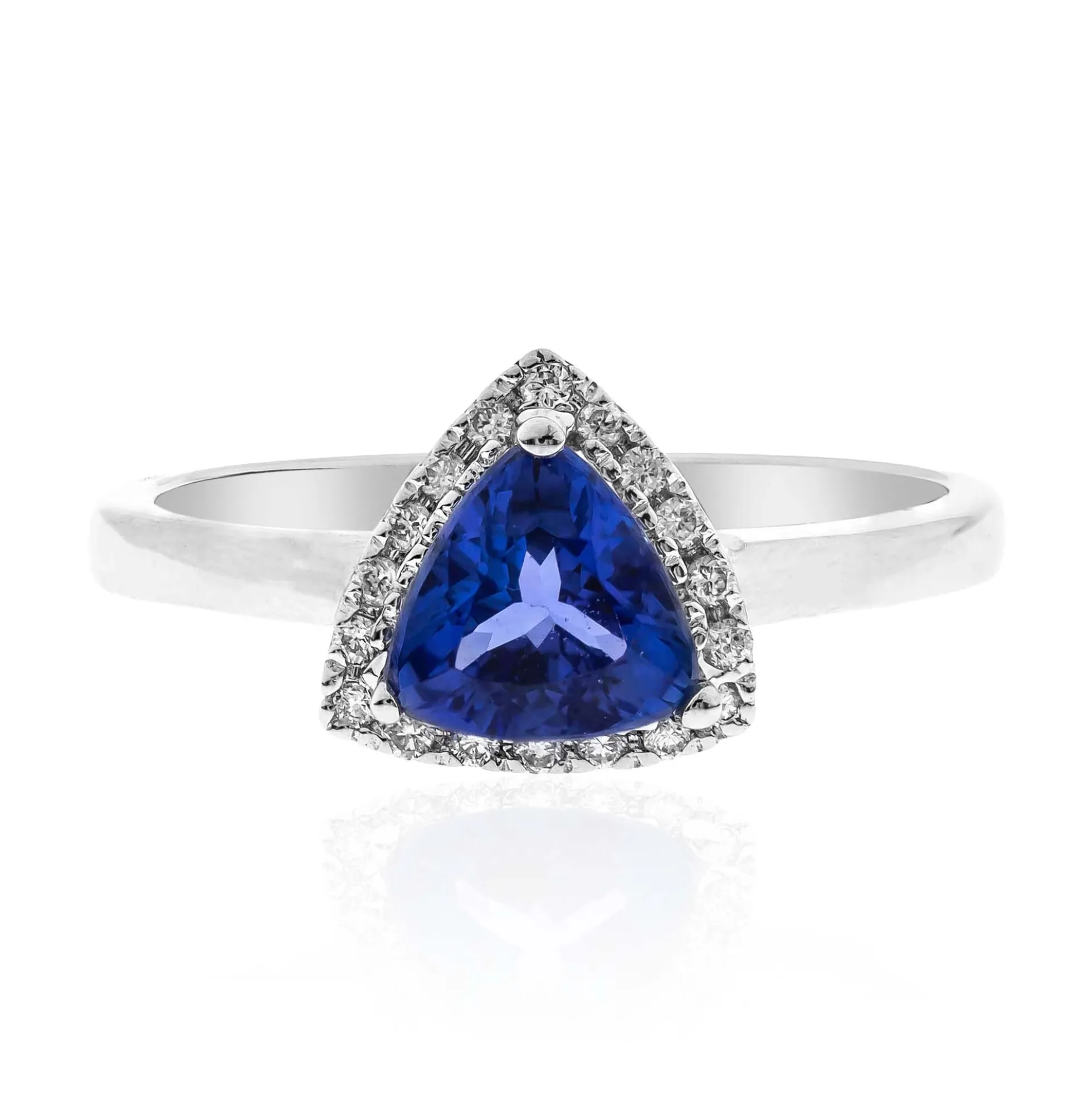 AAA-Tansanit-Goldring