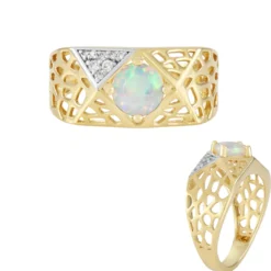 AAA-Welo-Opal-Silberring