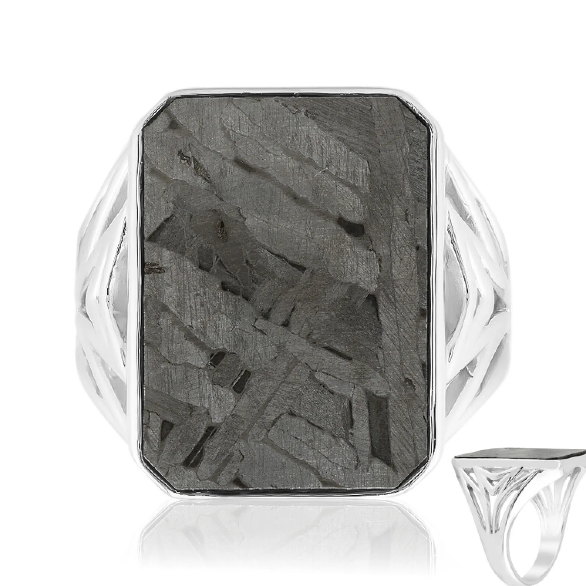 Aletai-Meteorit-Silberring