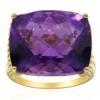 Amethyst-Goldring