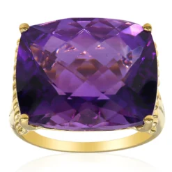 Amethyst-Goldring