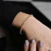 Amethyst-Silberarmband