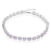 Amethyst-Silberarmband
