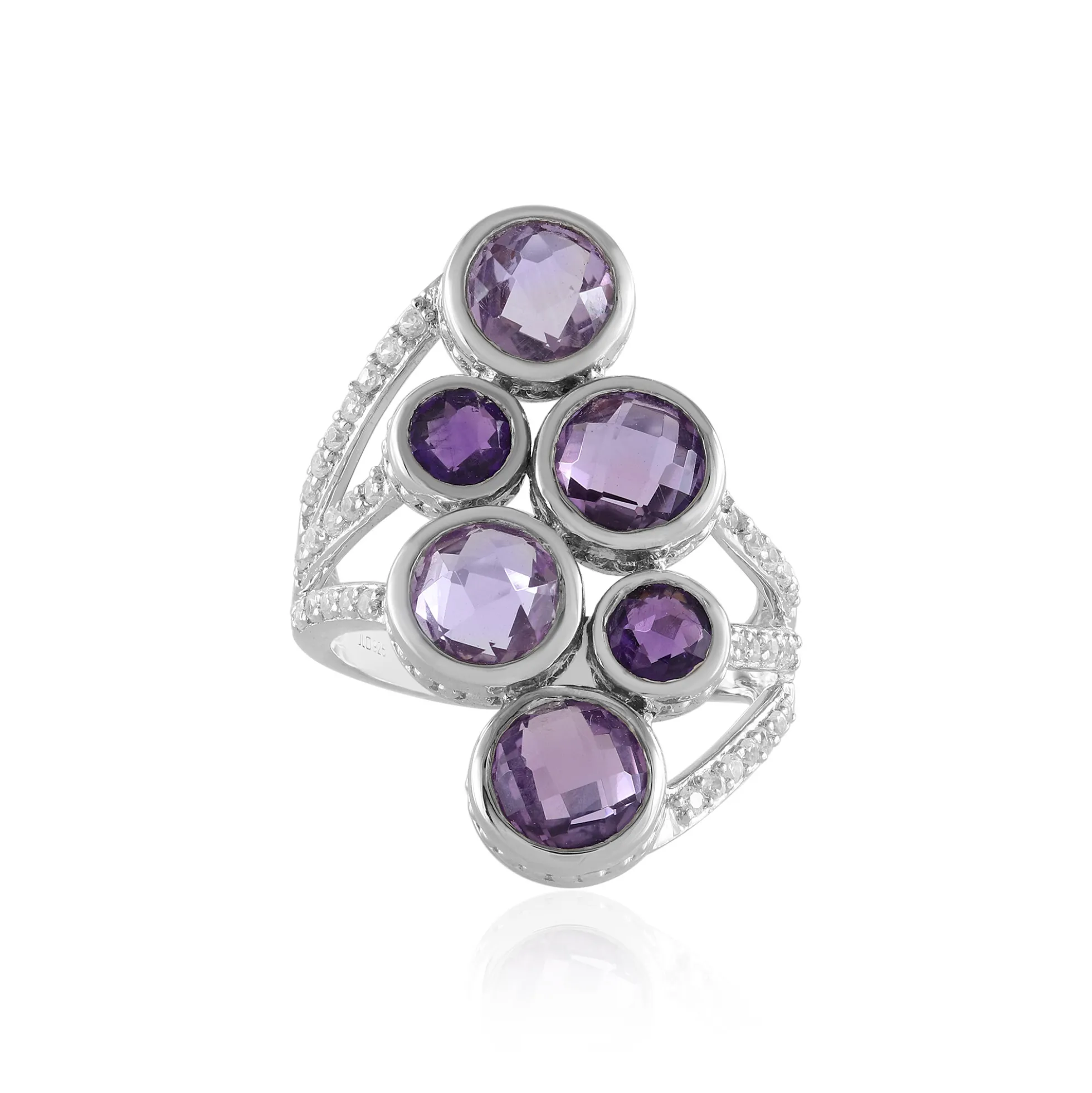 Amethyst-Silberring