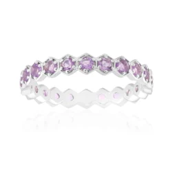 Amethyst-Silberring