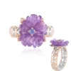 Amethyst-Silberring