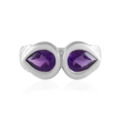 Amethyst-Silberring