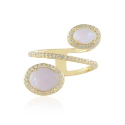 Australischer Opal-Silberring
