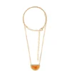 Baltischer Cognac-Bernstein-Silbercollier
