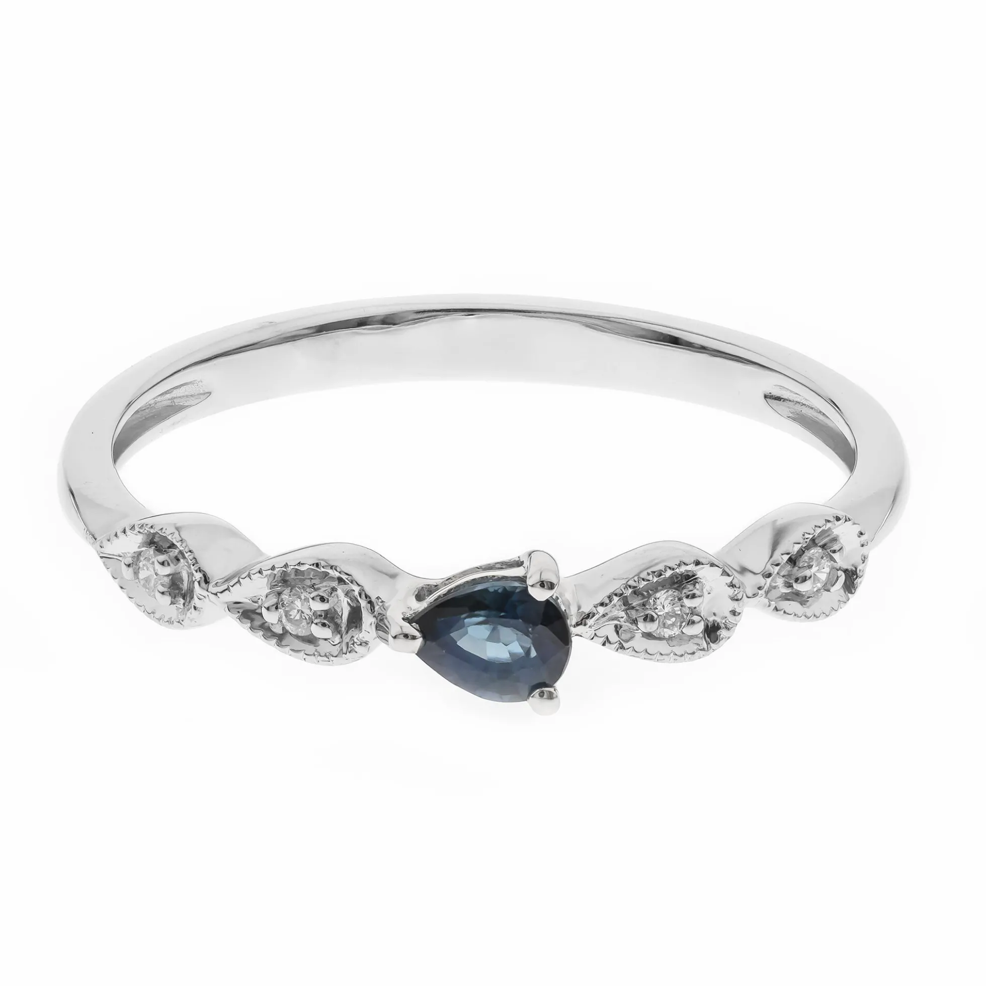 Blauer Ceylon-Saphir-Goldring