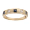 Blauer Ceylon-Saphir-Goldring