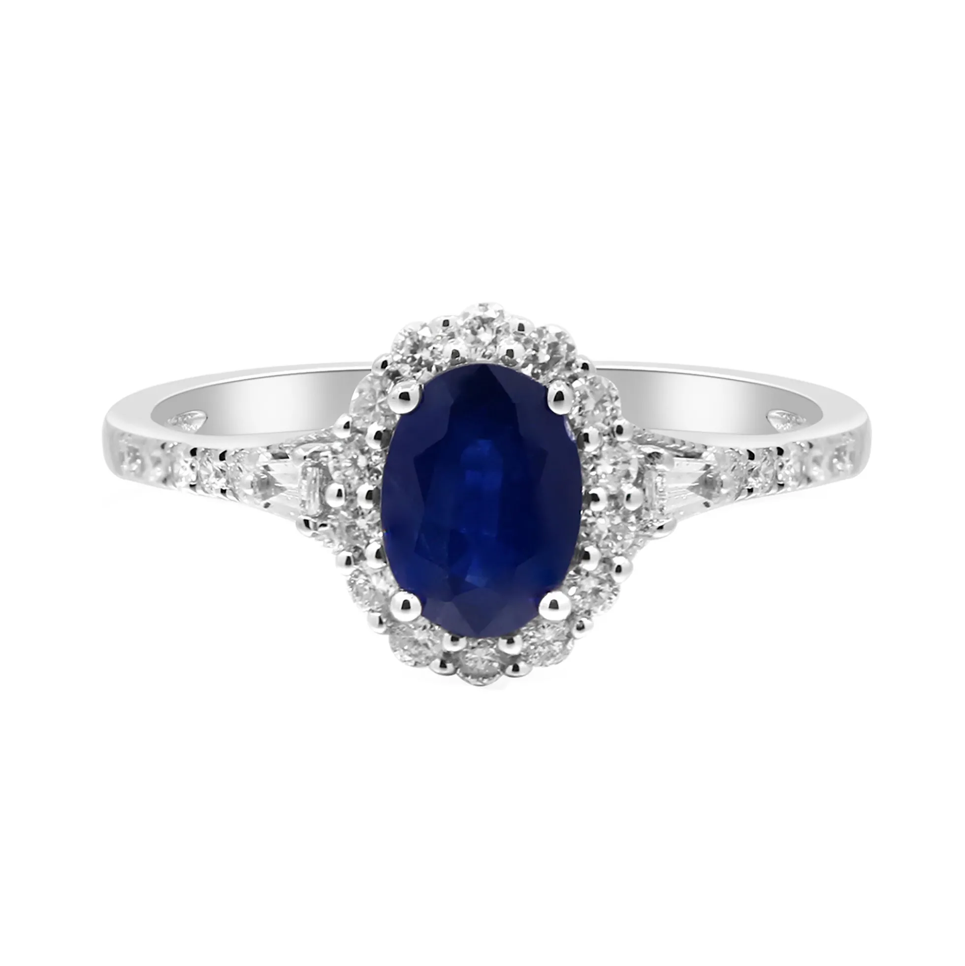 Blauer Ceylon-Saphir-Goldring
