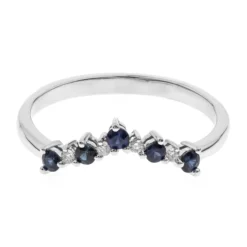 Blauer Ceylon-Saphir-Goldring