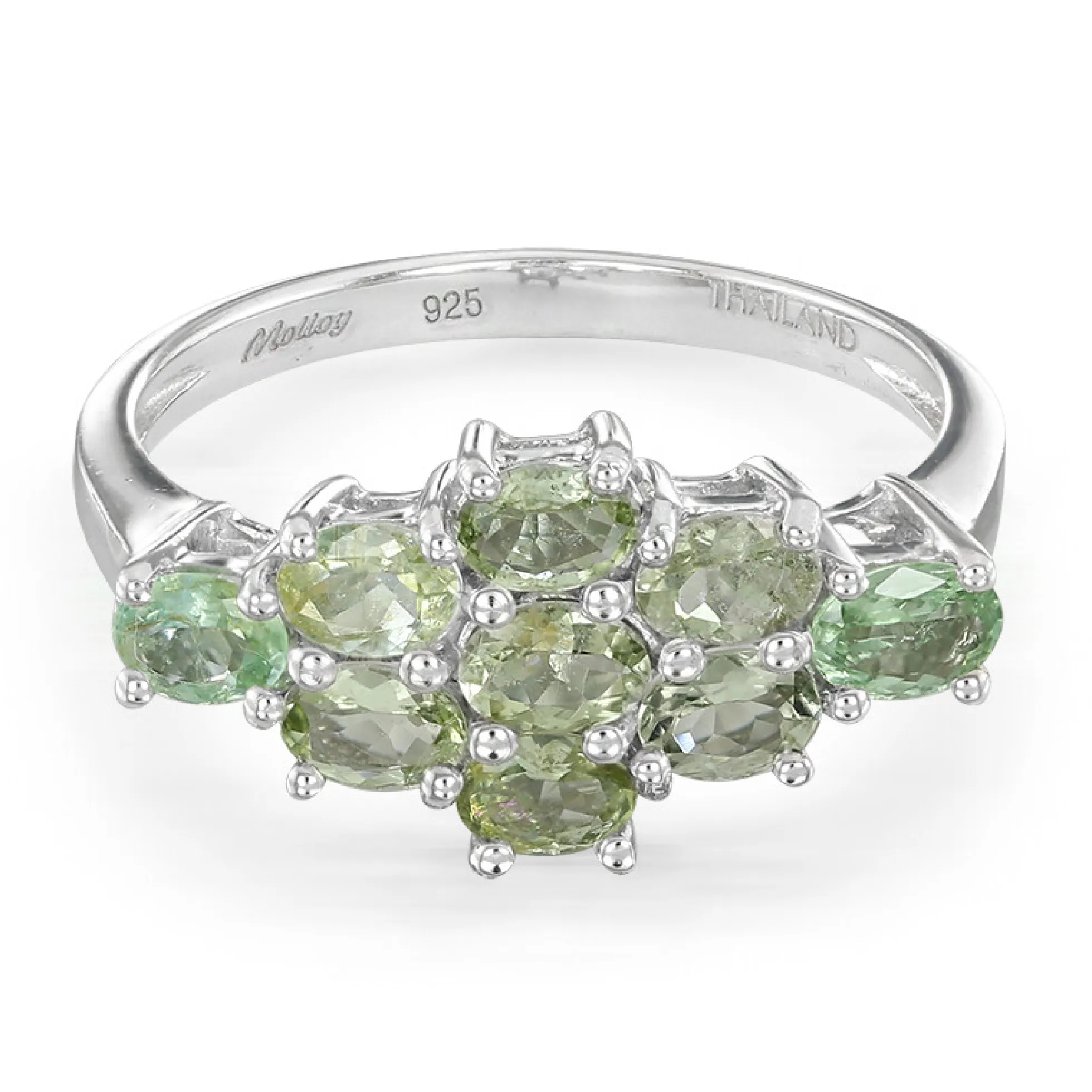 Brasilianischer Paraiba-Turmalin-Silberring