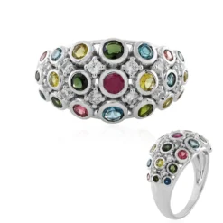 Brasilianischer Turmalin-Goldring