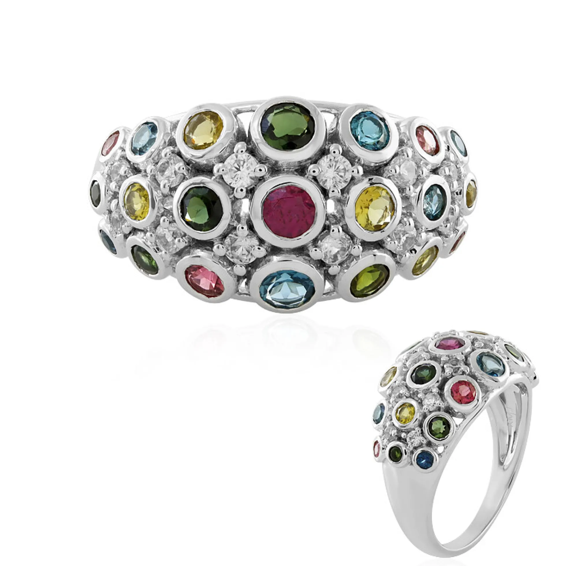 Brasilianischer Turmalin-Goldring