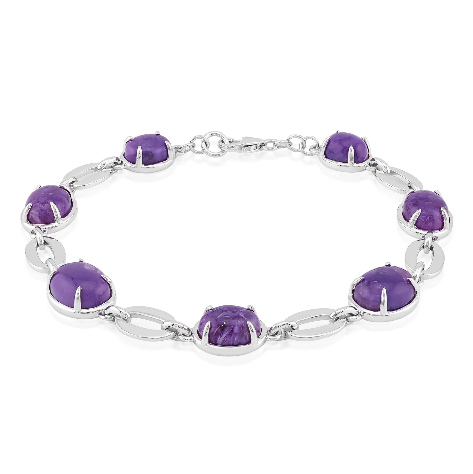 Charoit-Silberarmband