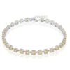 Citrin-Silberarmband