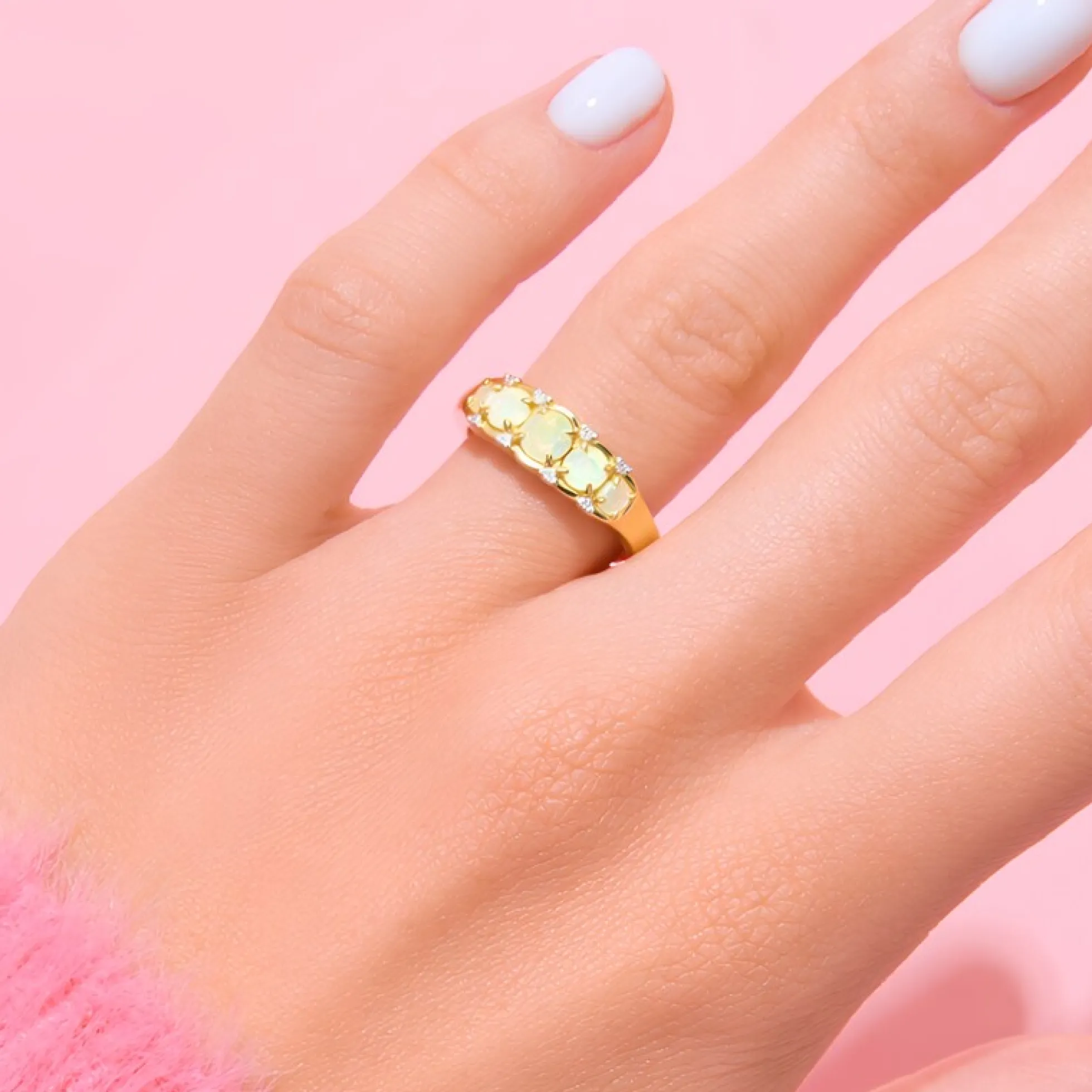Coober Pedy-Opal-Goldring