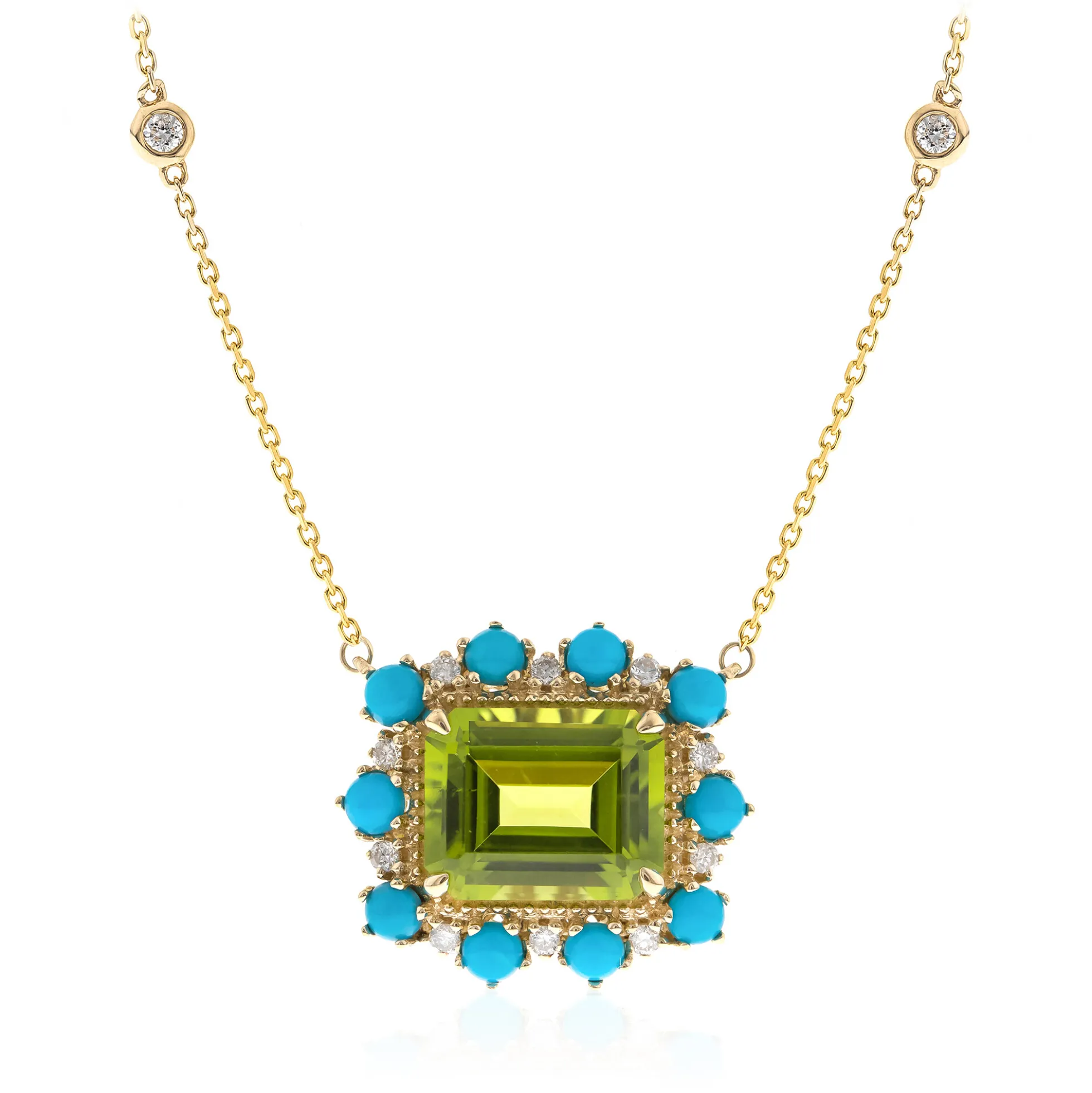 Dashihe-Peridot-Goldcollier