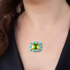 Dashihe-Peridot-Goldcollier