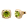 Dashihe-Peridot-Goldohrringe