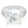 Dendriten-Achat-Silberring