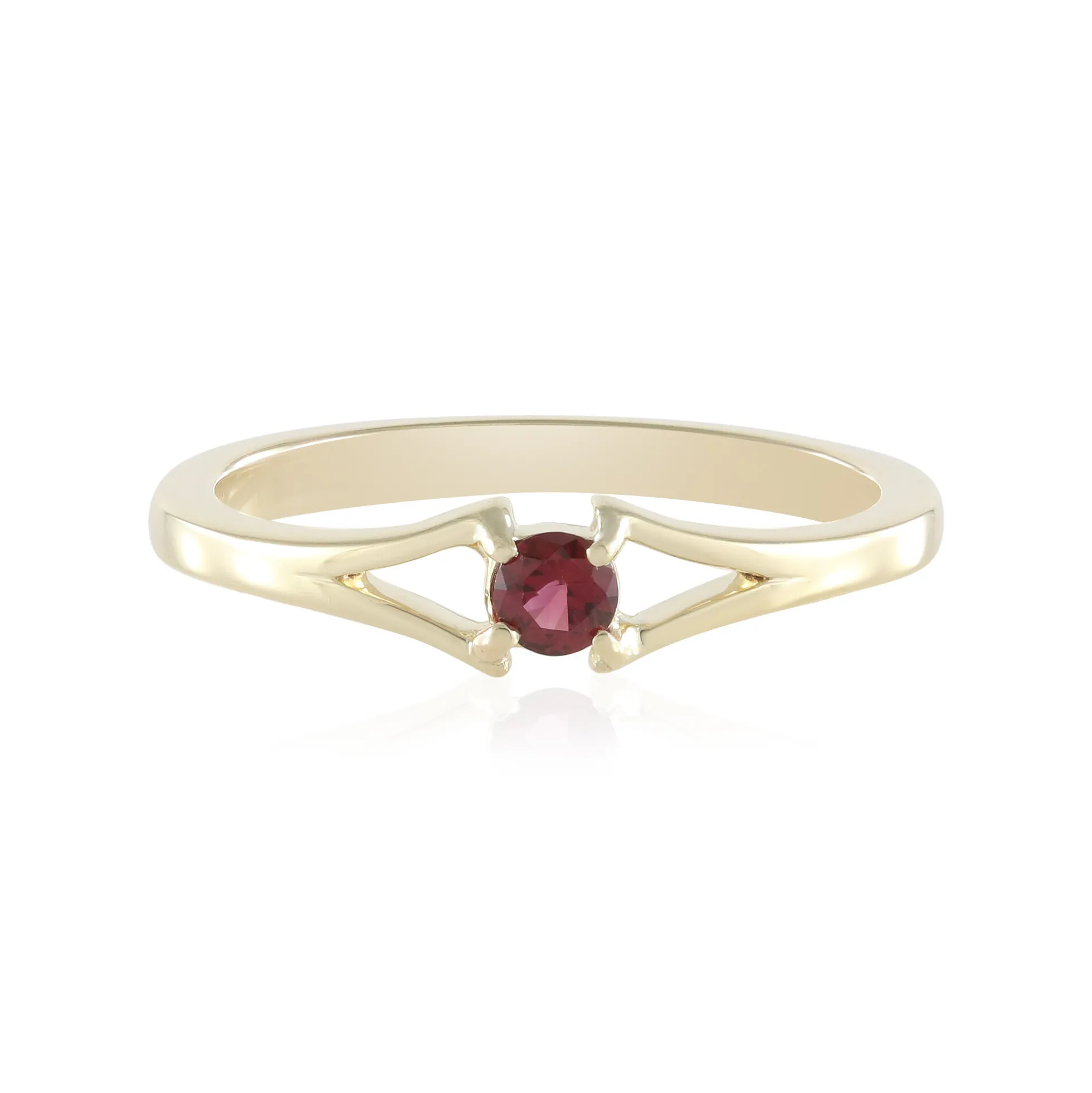 Edelroter Spinell-Goldring