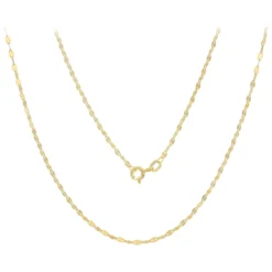 375er Gelbgold-Halskette - 1 g - 50 cm
