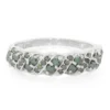 Fancy-Diamant-Silberring