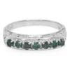 Fancy-Diamant-Silberring
