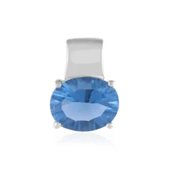 Farbwechsel-Fluorit-Silberanhänger