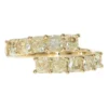 Gelber SI2 Brillant-Goldring