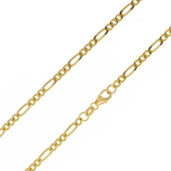 Gelbgold-Figarokette - 1,82 g - 45 cm
