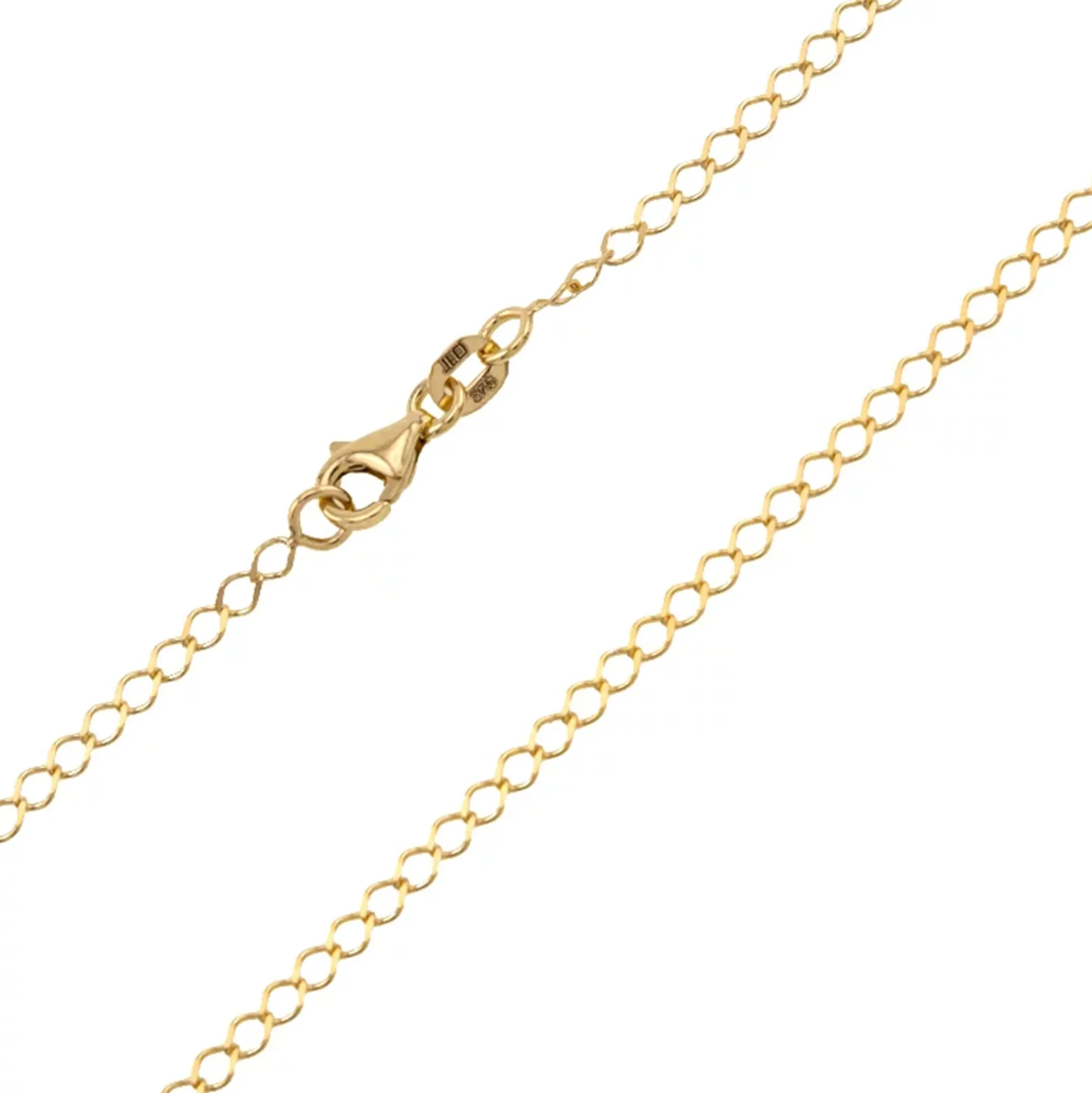 Gelbgold-Halskette - 1,36 g - 45 cm