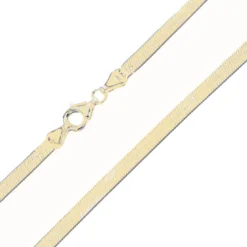 Gelbgold-Herringbonekette - 3,05 g - 45 cm