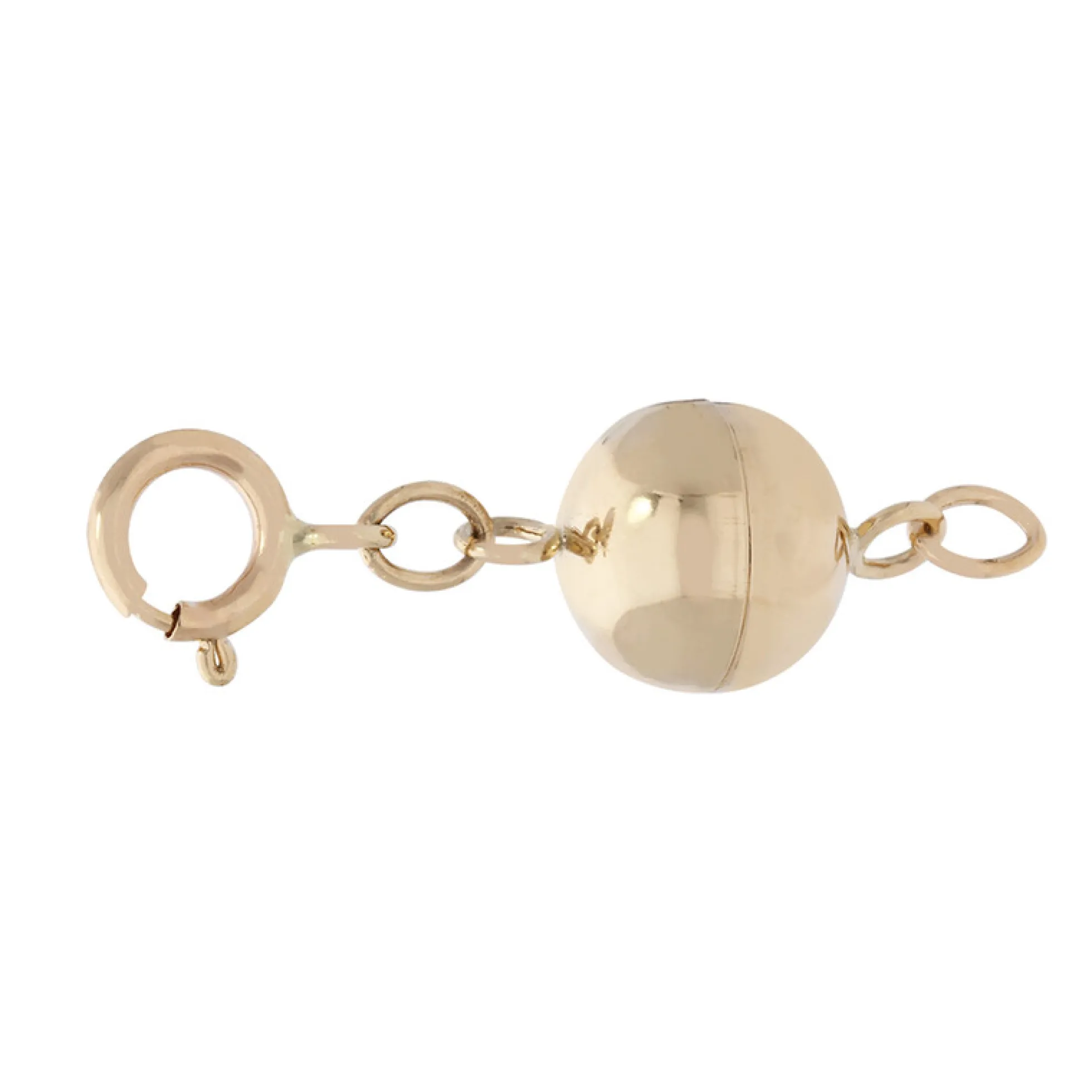 Gelbgold-Magnetverschluss - 1 g - 2,1 cm