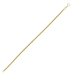 Gelbgold-Schlangenkette - 2,84 g - 45 cm