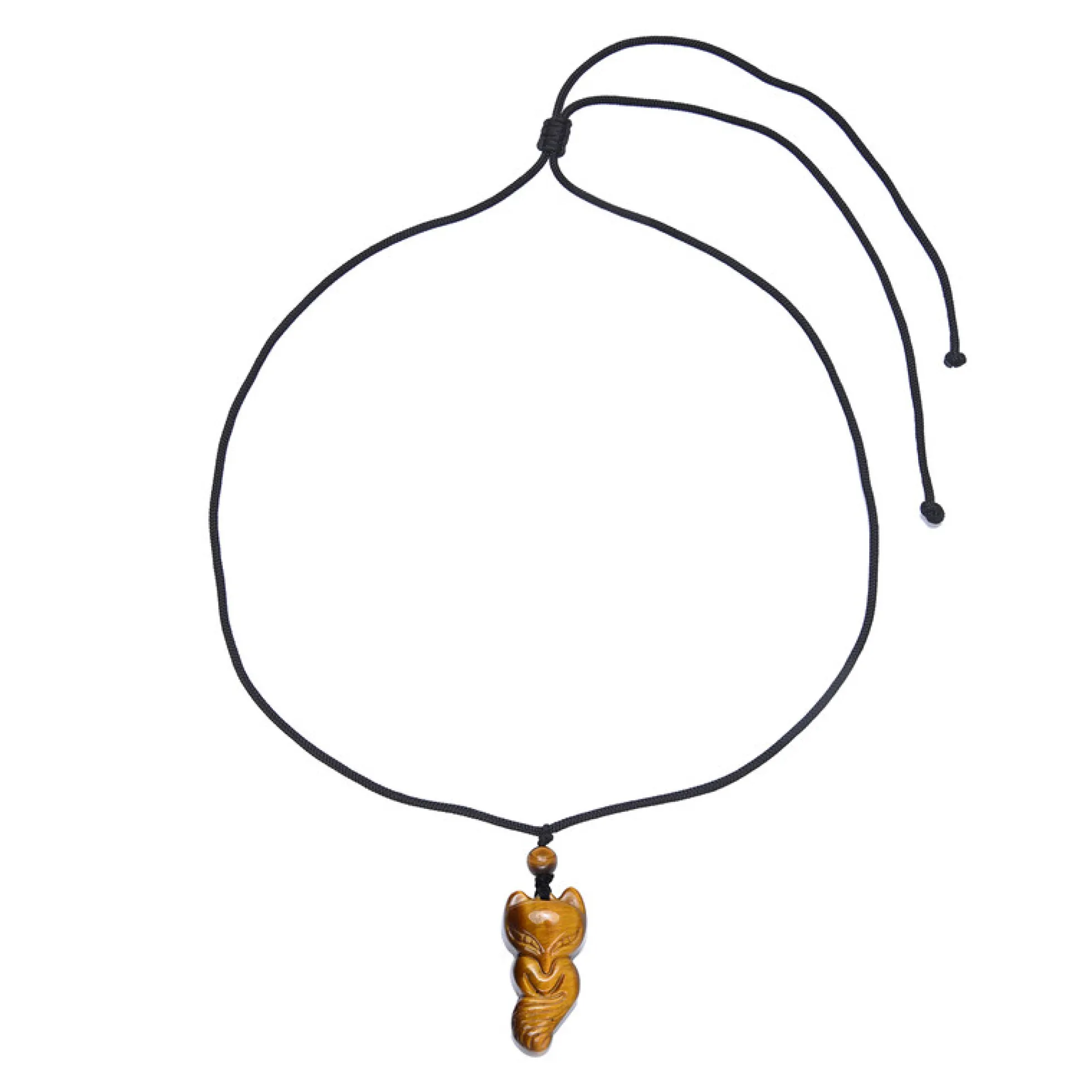 Goldenes Tigerauge-Halskette